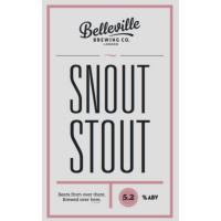 Belleville Brewing Co. Snout Stout