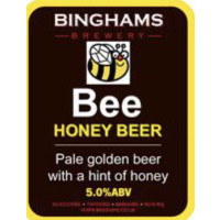 Binghams Brewery Bee Honey