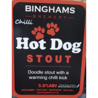 Binghams Brewery Chilli Hot Dog Stout