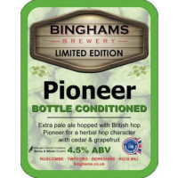 Binghams Brewery Extra Pale Ale - Pioneer