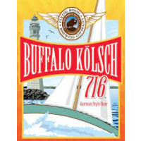 Flying Bison Brewing Buffalo Kolsch 716