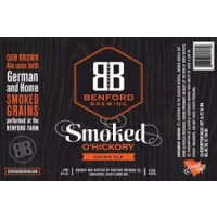 Benford Brewing Smoked O'Hickory