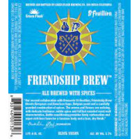 Green Flash Brewing Company Friendship Brew Black Saison