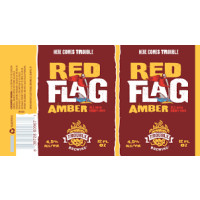 WX Brands (World Brews) Trouble Brewing Red Flag Amber Ale