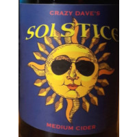 Crazy Dave's Cider Solstice Cider