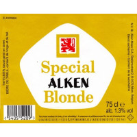Brouwerijen Alken-Maes Special Alken Blonde
