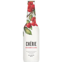 Brasserie de l'Abbaye d'Aulne (Brasserie Val de Sambre) Chérie Bière Blanche à la Cerise