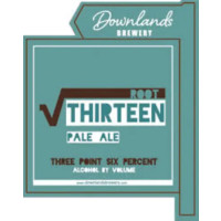 Downlands Brewery Root Thirteen