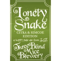 Three Blind Mice Brewery Lonely Snake - Citra & Simcoe