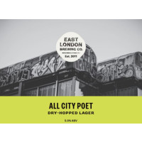 East London Brewing (ELB) All City Poet