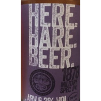 Eden River Brew Co. Here Hare Beer
