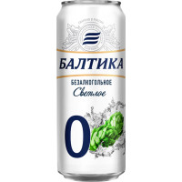 Baltika Brewery (Балтика) 0 Bezalkogolnoye (Безалкогольное)
