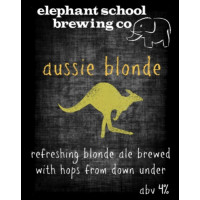 Elephant School Brewing Co Aussie Blonde