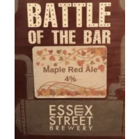 Temple Brew House Battle Of The Bar Maple Red Ale