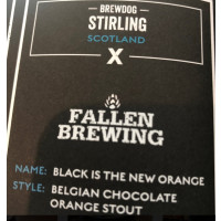 Fallen Brewing Black Is The New Orange