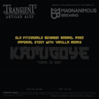 Transient Artisan Ales Vanilla Kamigoye (2020)