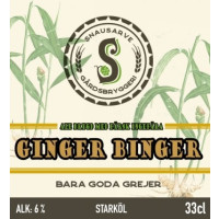 Snausarve Gårdsbryggeri Ginger Binger