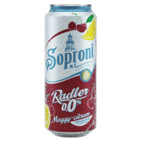 Heineken Hungária Soproni Radler 0.0% Meggy-citrom