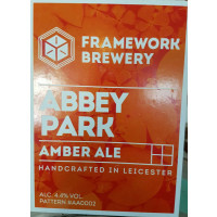 Framework Brewery Abbey Park Amber Ale