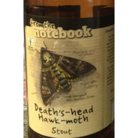 From The Notebook Death's-Head Hawk-Moth