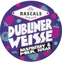 Rascals Brewing Co Dubliner Weisse - Raspberr &, Milk Sugar