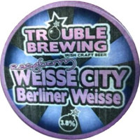 Trouble Brewing Weisse City Raspberry