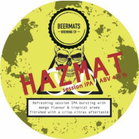Beermats Brewing Company Hazmat
