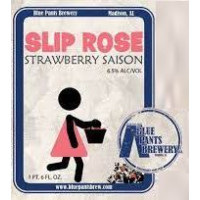 Blue Pants Brewery Slip Rose Strawberry Saison