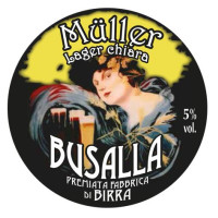 Fabbrica Birra Busalla Müller Lager Chiara