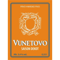 Vunetovo Craft Beer Saison Dekot