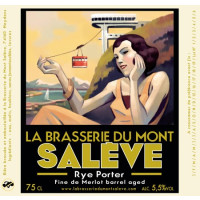 La Brasserie du Mont Salève Rye Porter Fine de Merlot BA