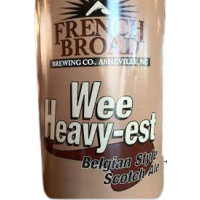 French Broad River Brewery Wee-Heavy-est Belgian Scotch Ale