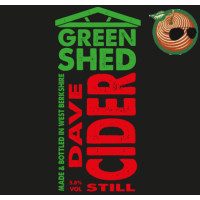 Green Shed Cider Dave Cider