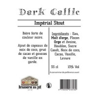 Brasserie au Pif Dark Callic