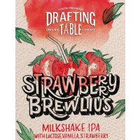 Drafting Table Brewing Company Strawberry Brewlius