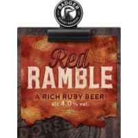 Badger Brewery (Hall & Woodhouse) Red Ramble