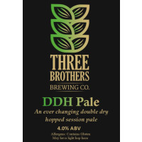 Three Brothers Brewing Co. DDH Pale Rev 1 - Columbus, Simcoe