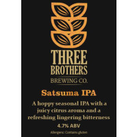Three Brothers Brewing Co. Satsuma IPA