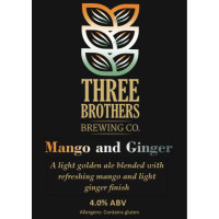 Three Brothers Brewing Co. Mango and Ginger
