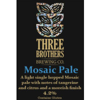 Three Brothers Brewing Co. Mosaic