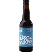 Cervezas La Sagra Burro de Sancho Negra