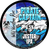 Wild Weather Ales Pirate Captain Jester