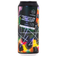 Nepo Brewing Crazy Lines #06 Forest Black DIPA With Raspberries & Blueberries