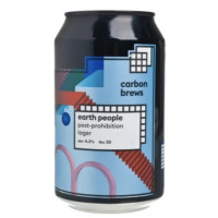 Carbon Brews Earth People Post-Prohibition Lager