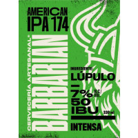Cervecería Barbarian 174 IPA