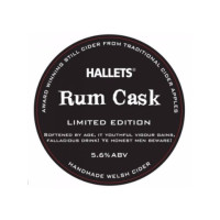 Hallets Rum Cask Cider