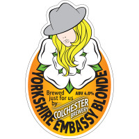 Colchester Brewery Yorkshire Embassy Blonde