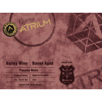 Brasserie Atrium Reserva : Tonka Barley Wine BA
