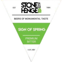 Stonehenge Ales Sign of Spring