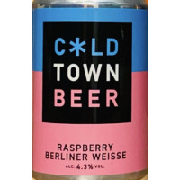 Cold Town Beer Raspberry Berliner Weisse